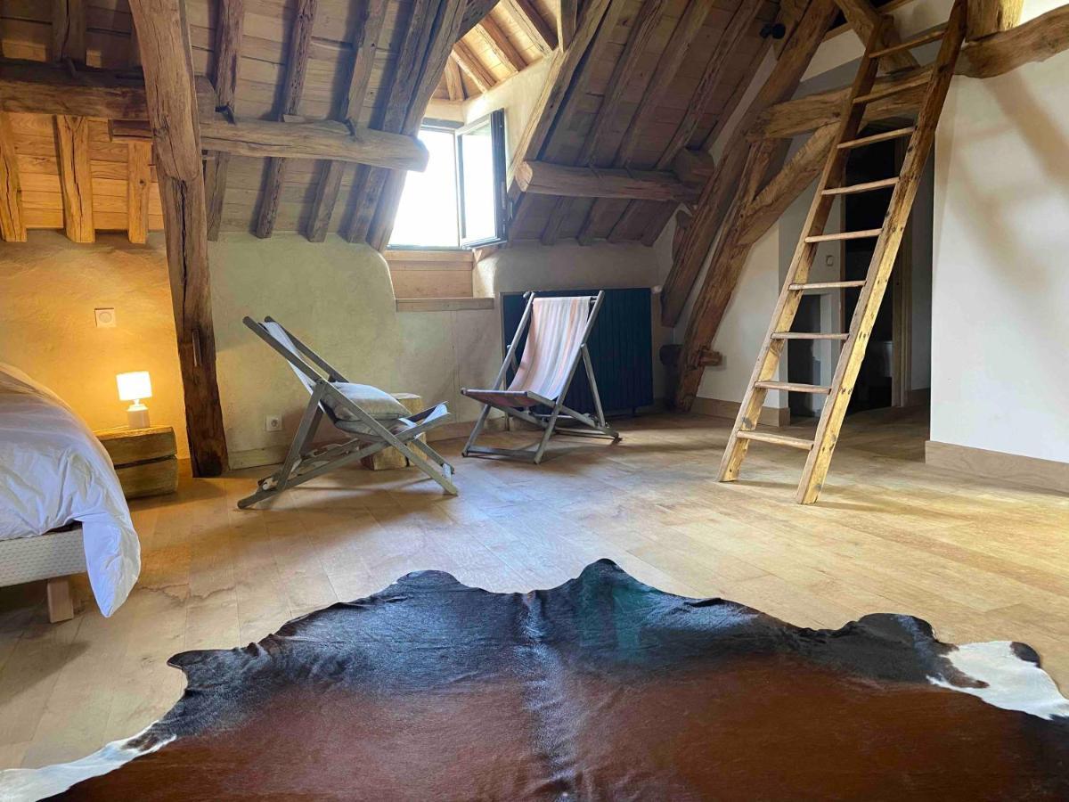 La Ferme De Chatenoy - Le Mouton Noir Bagian luar foto